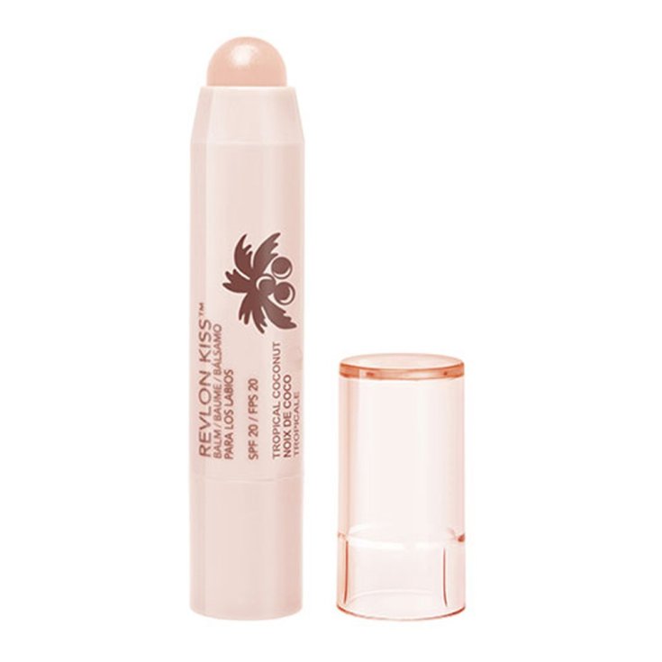 Revlon Kiss Baume à Lèvres Couleur 010 Noix de Coco Tropicale
