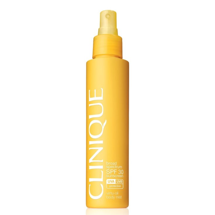 Clinique Virtu Oil Brume Corporelle Spray Solaire Spf30 144 ml