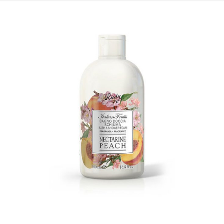 Rudy Profumi Gel Douche Nectarine Pêche Fruits Italiens 500ml