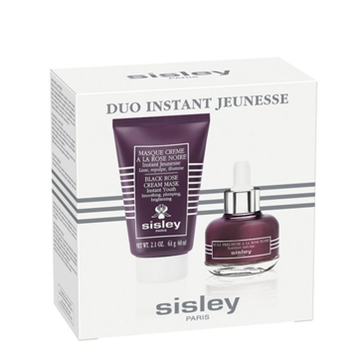 Sisley Duo Instant Jeunesse - Coffret Crème Anti-Rides Black Rose 60ml + 25ml