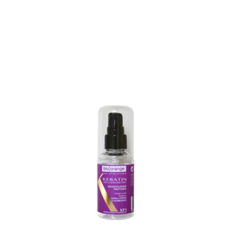 Cristaux liquides réparateurs à la kératine bleu orange 50 ml