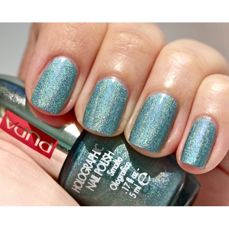 @PUPA ÉMAIL 031 VERT HOLOGRAPHIQUE