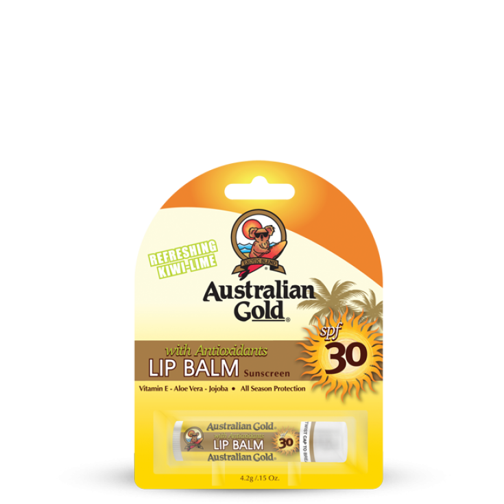Baume à Lèvres Australian Gold SPF30 Stick 4.2g