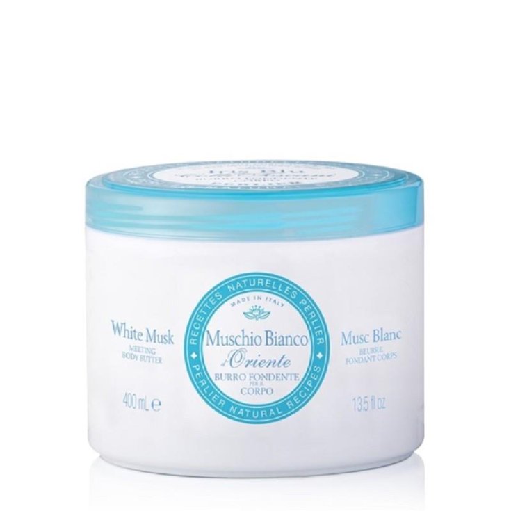 Perlier Beurre Corporel Noir Musc Blanc 400ml