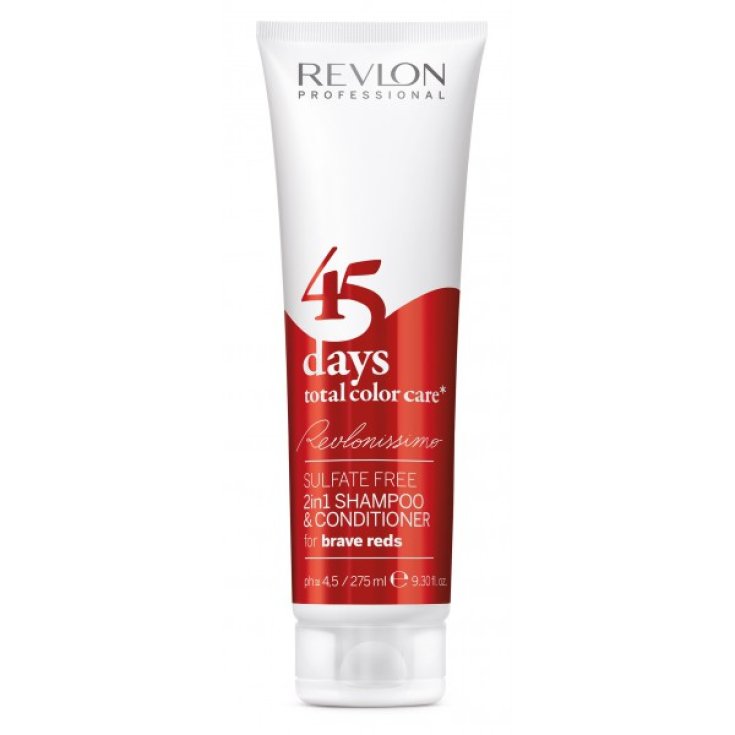 Revlon 45 Days 2In1 Shampooing Protection Rouge 275ml