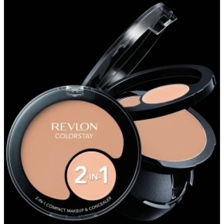 Revlon Colorstay Maquillage Compact 2-en-1 Bronzage Naturel 330
