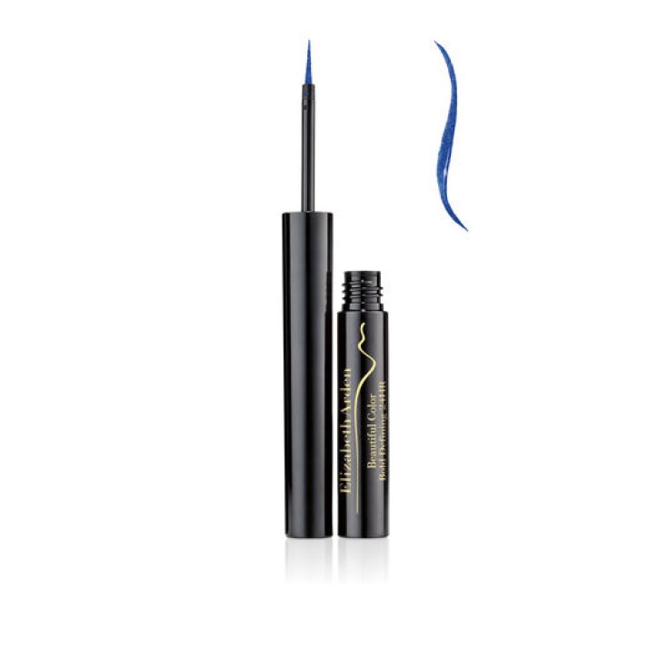 Elizabeth Arden Beautiful Colour Bold Defining 24HR Liquid Eye Liner Color Electric Blue 03