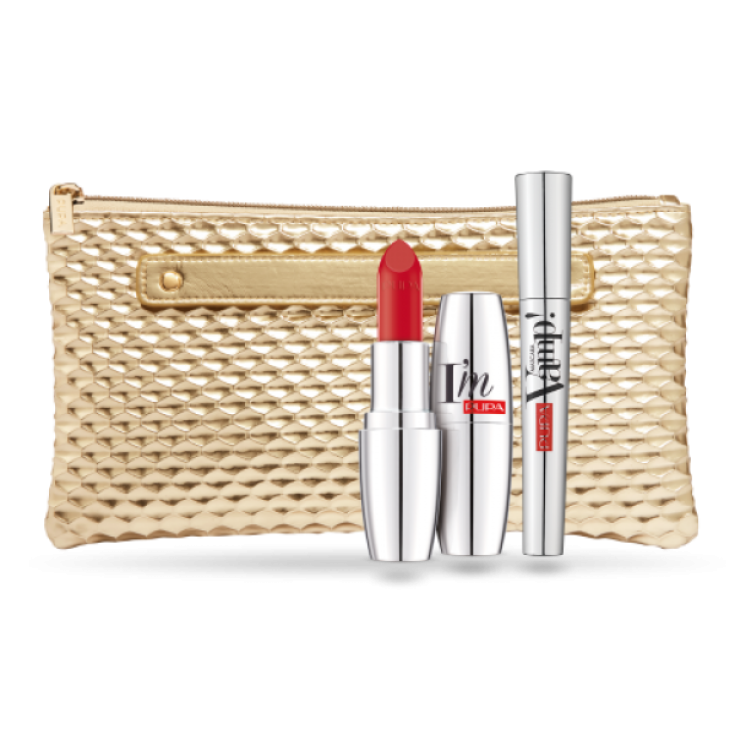 Pupa Kit Vamp ! Mascara + Rouge à lèvres I'm + Pochette