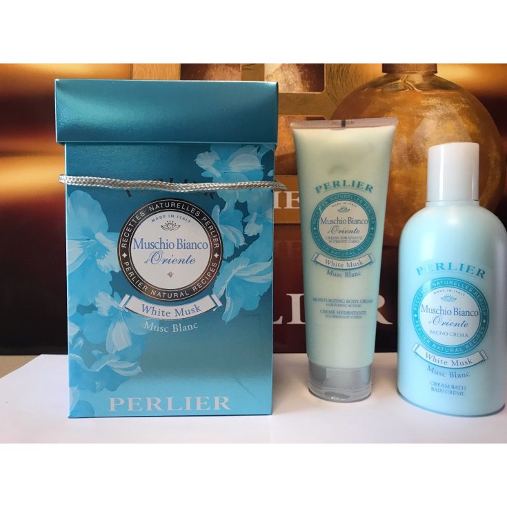 Perlier Coffret Musc Oriental Blanc 2017