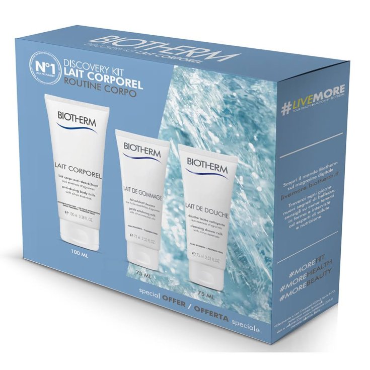 Biotherm Body Milk Kit Voyage 3 Pièces