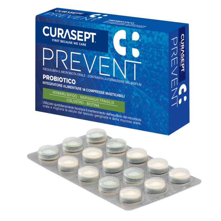 PREVENT CURASEPT® Probiotiques 14 Comprimés