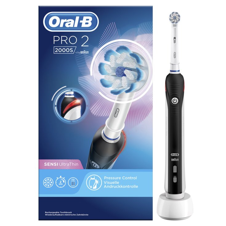 Brosse à dents électrique rechargeable Oral-B® PRO 2 2000S