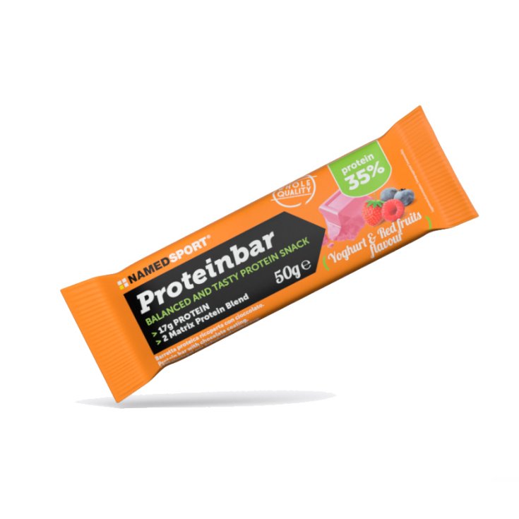 PROTEINBAR Fruits Rouges & Yaourt NAMEDSPORT® 50g