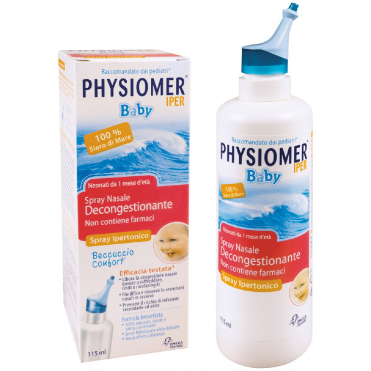 Physiomer Bébé Spray Hyper Décongestionnant Bébé 115 ml