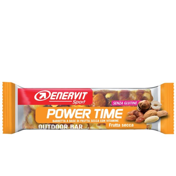 Power Time Barre Fruits Secs Enervit Sport Boîte 24 Barres 35g