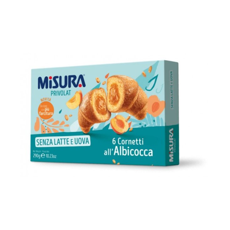 Privolat Croissants Abricot Sans Lait Et Oeufs MISURA® 290g