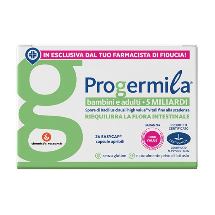 Progermila® 5 Milliards Adultes Et Enfants Recherche Chimiste 24 Gélules