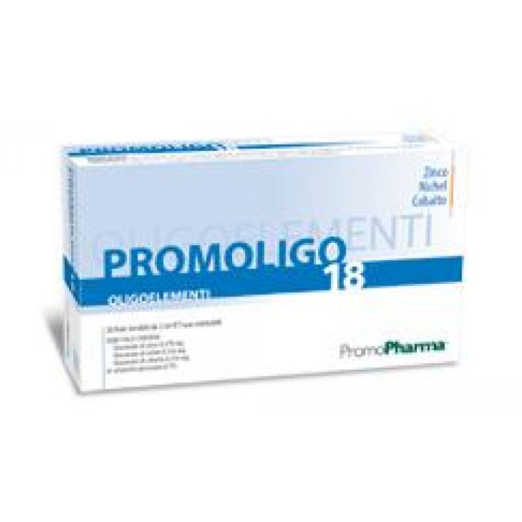 Promoligo 18 Zinc / Nickel / Cobalt PromoPharma® 20 Ampoules de 2 ml