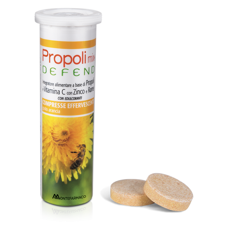 Propolis Mix® Defend MONTEFARMACO 10 Comprimés Effervescents