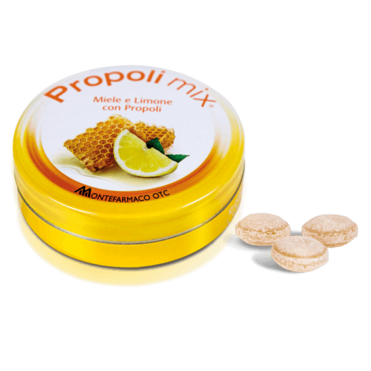 Propolis Mix® Bonbons Miel Et Citron MONTEFARMACO 30 Pièces