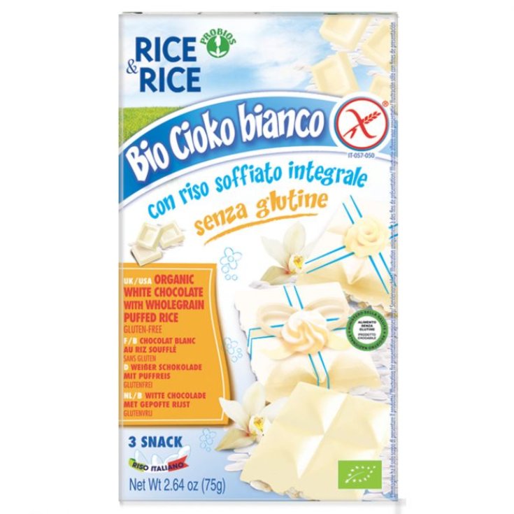 Riz & Riz Cioko Blanc Probios 3x25g