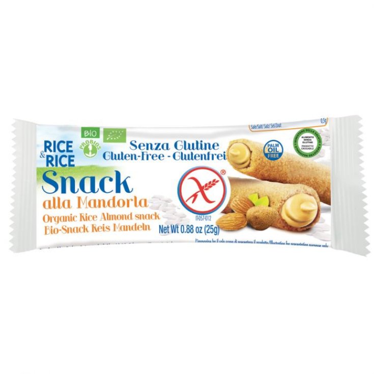 Riz & Riz Amande Riz Snack Probios 25g