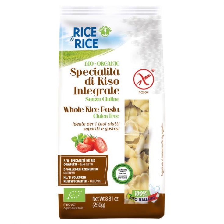 Riz & Riz Riz complet Specility Shells Probios 250g