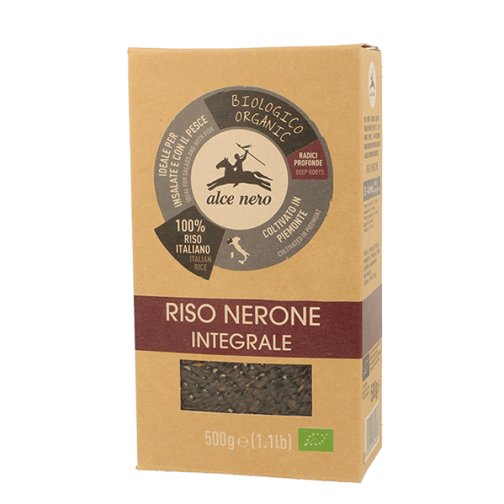 Alce Nero Riz Noir Complet Bio 500g