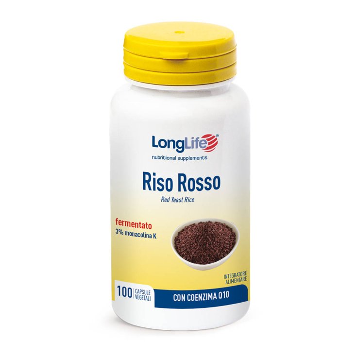 LongLife® Riz Rouge 100 Capsules Végétariennes