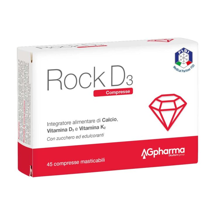 Rock D3 AG Pharma 45 Comprimés