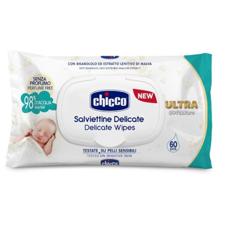 CHICCO LINGETTES U/SOFT & PURE 60