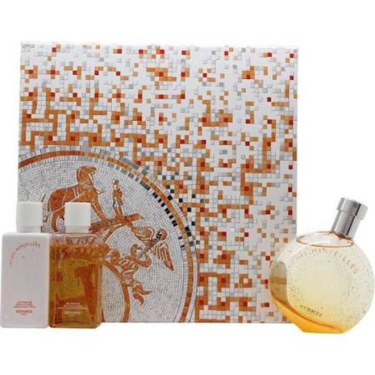 Coffret Cadeau Eau Des Merveilles Eau de Toilette Femme + Lait Corporel + Gel Douche Hermès Coffret Cadeau Eau Des Merveilles Eau de Toilette Femme + Lait Corporel + Gel Douche Hermès