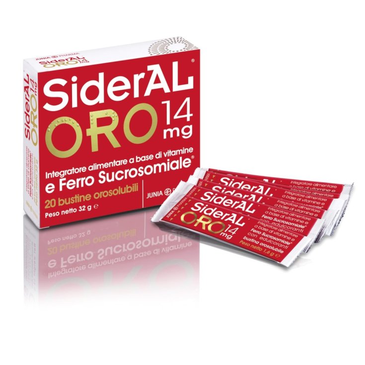 SiderAL® Oro 14 Junia Pharma 20 Sticks Orosolubles