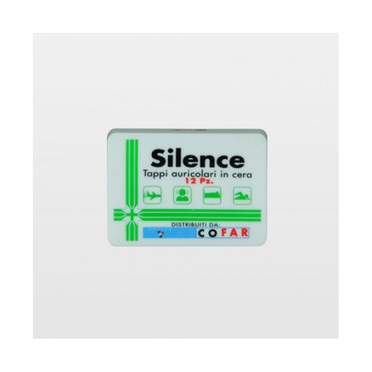 Silence Ear Plug In Wax As.Co.Far.12 Pièces
