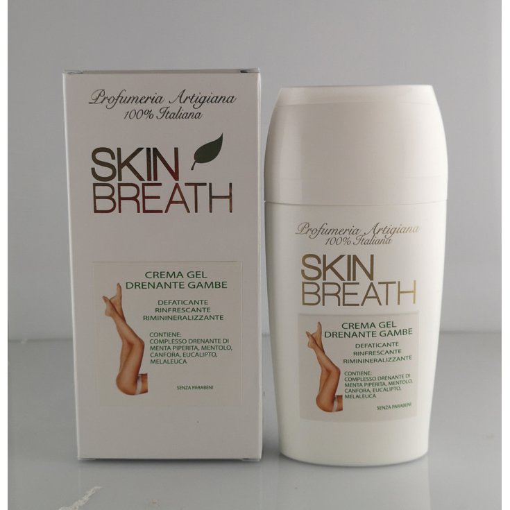 Peau Haleine Gel Crème Drainant Jambes Essences & Poésie