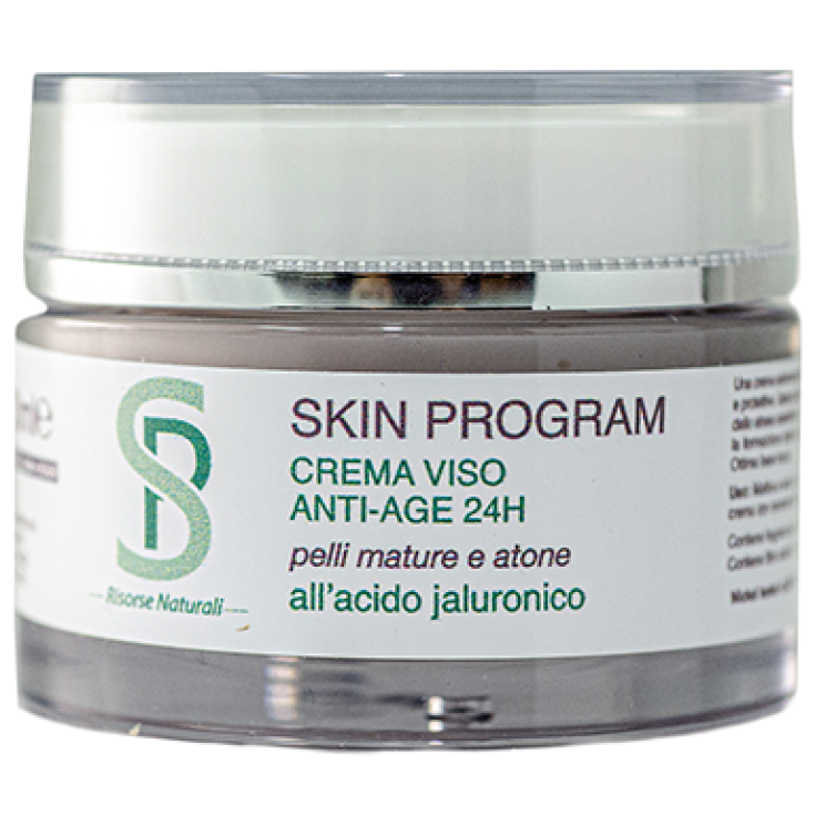Skin Progam Crème Visage Anti-Rides Raffermissante 24H SP Ressources Naturelles 50 ml
