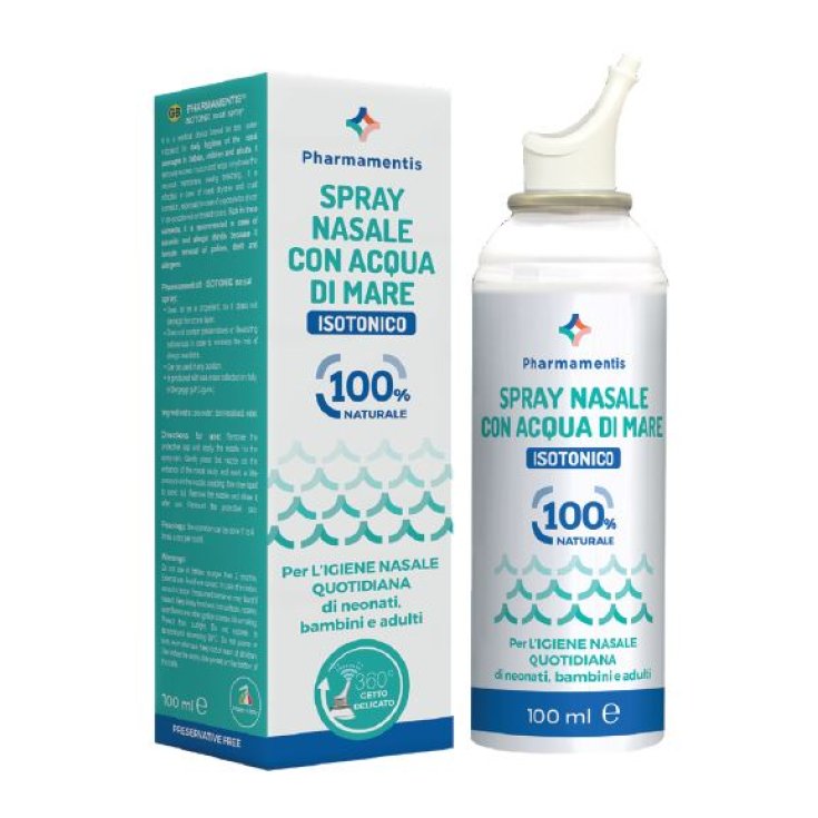 Spray Nasal À L'Eau De Mer Isotonique Pharmamentis 100 ml