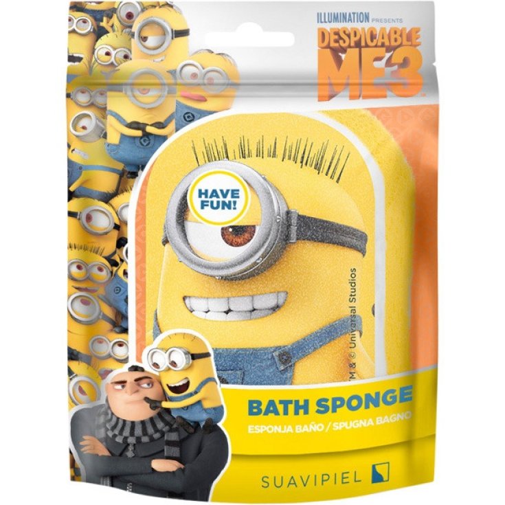 Éponge de bain Minions Suavipiel