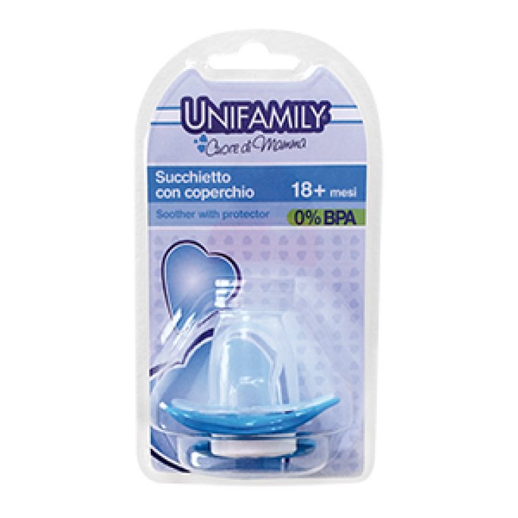 Sucette 18+ Garçon Silicone Unifamily® 1 Pièce