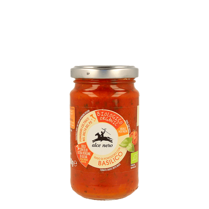 Alce Nero Sauce Tomate Bio Au Basilic 200g