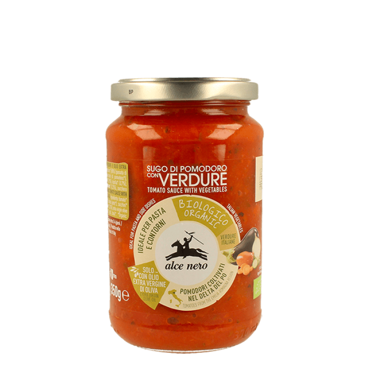 Alce Nero Sauce Tomate Aux Légumes Bio 350g