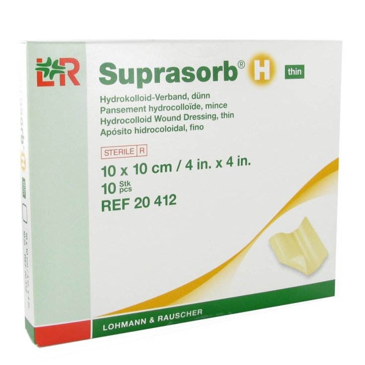 Suprasorb® H Mince Lohmann & Rauscher Italie 10x10cm 10 Pièces