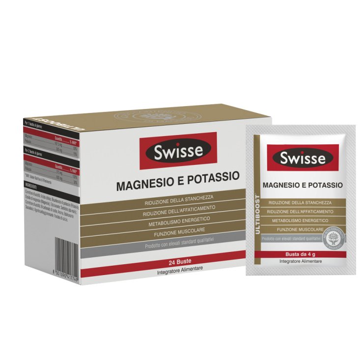 Swisse Magnésium Et Potassium 24 Sachets