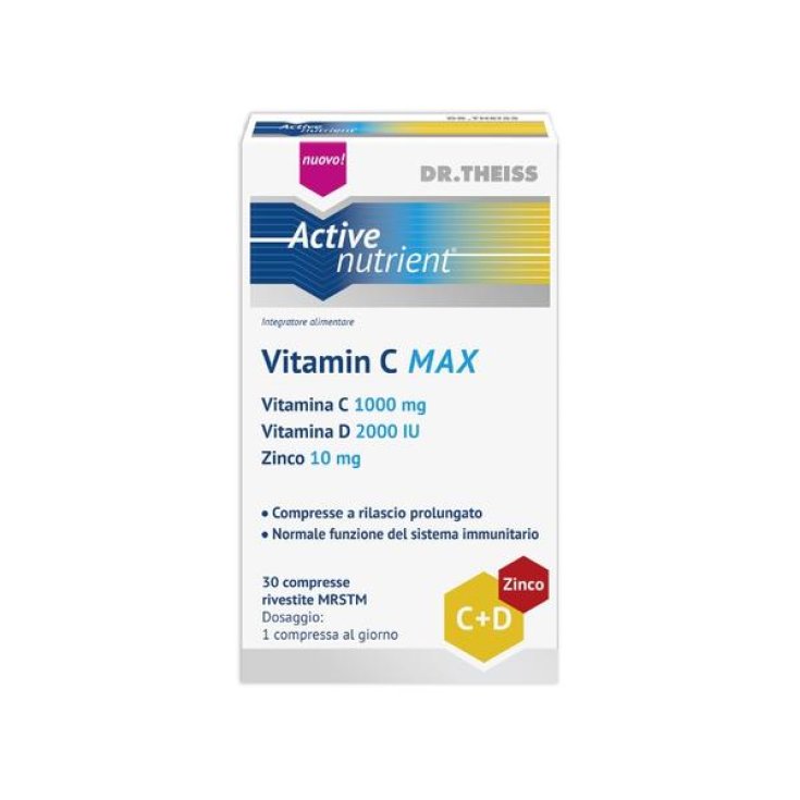 DR.THEISS Nutriment Actif Vitamine C MAX Naturwaren 30 Comprimés