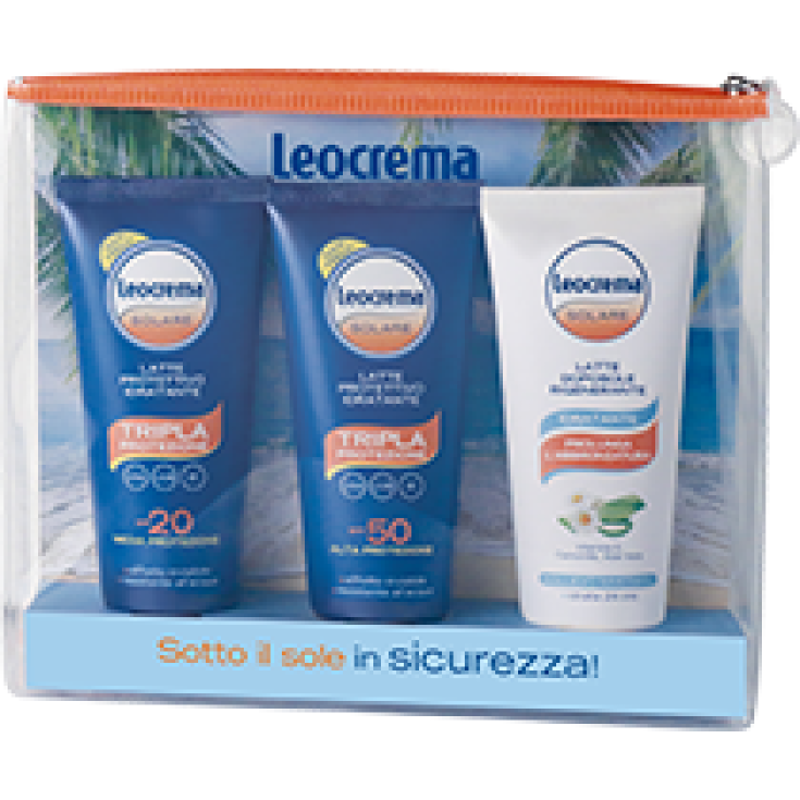 KIT SOLAIRE DE VOYAGE leocrema 3 Pièces