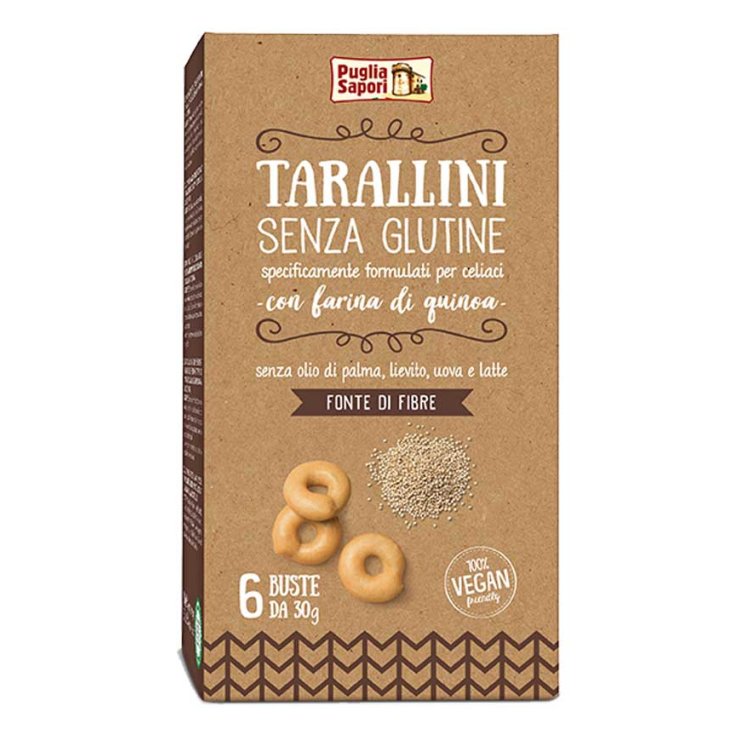 Tarallini Farine De Quinoa Saveurs Des Pouilles 6x30g