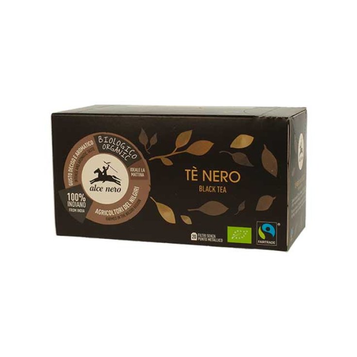 Alce Nero Thé Noir Bio 20 Filtres 35g