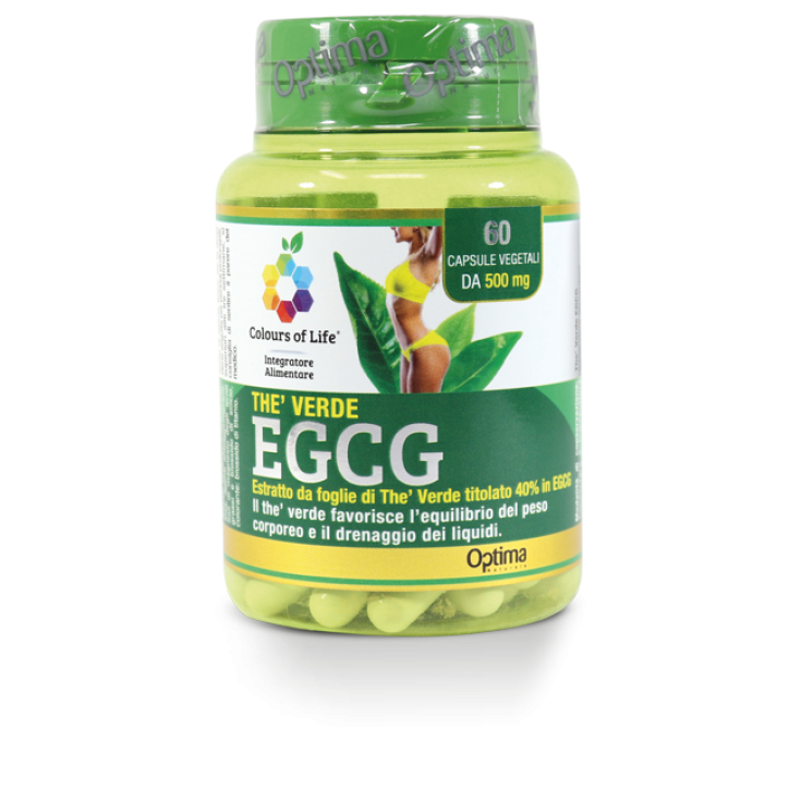 Thé Vert EGCG Colors Of Life® Optima Naturals 60 Gélules