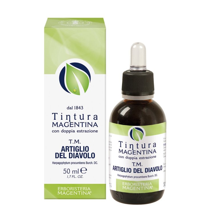 Magentina Teinture Griffe du Diable TM Erboristeria Magentina® 50ml