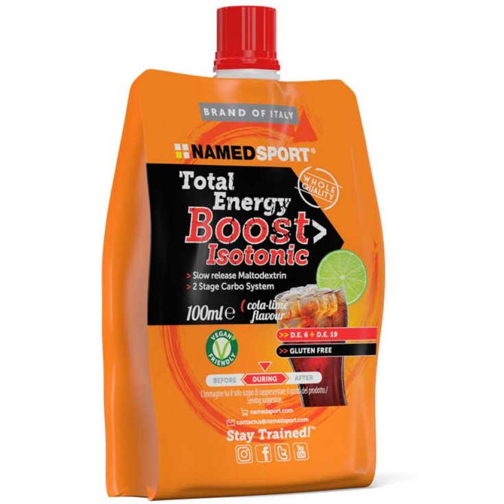 Total Energy Boost Isotonic Cola / citron vert NamedSport® 100ml